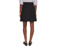 Washable Stretch Crepe Mini Skirt