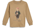 Polo Bear Cotton Long Sleeve Tee (Toddler/Little Kid)