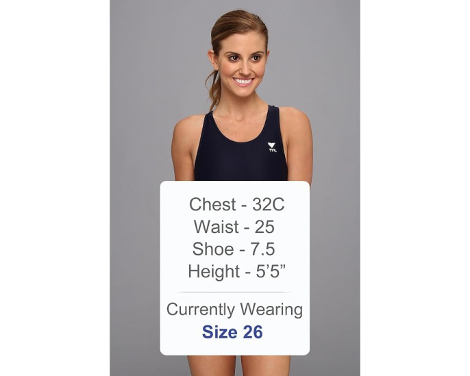 Цельный купальник TYR Solid Maxfit