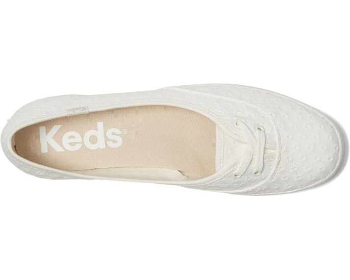 Keds The Mini балетки с люверсами в виде маргариток и резиновой подошвой