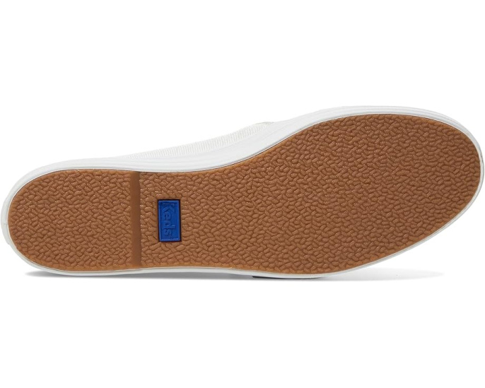 Кроссовки Keds Triple Decker на платформе с металлическим верхом