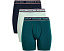 Боксеры Tommy Hilfiger Boxer Brief 3 Pack бирюзовые с логотипом