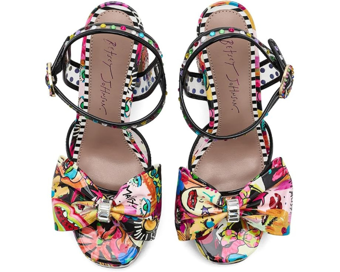Blue by Betsey Johnson Shelley туфли с бантом из ПВХ