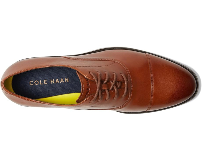 Кожаные оксфорды Cole Haan Hawthorne с мыском