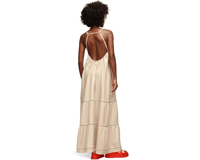 Макси платье Clarinda Dress с открытой спиной и регулируемыми бретелями