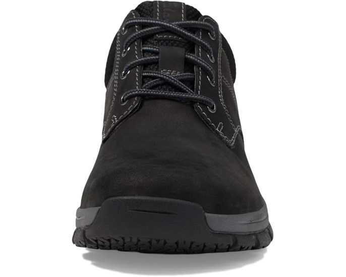 Clarks Walpath Low водонепроницаемые кожаные кроссовки на квадратном каблуке