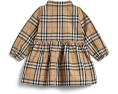 Платье Winifred в клетку для малышей от Burberry Kids