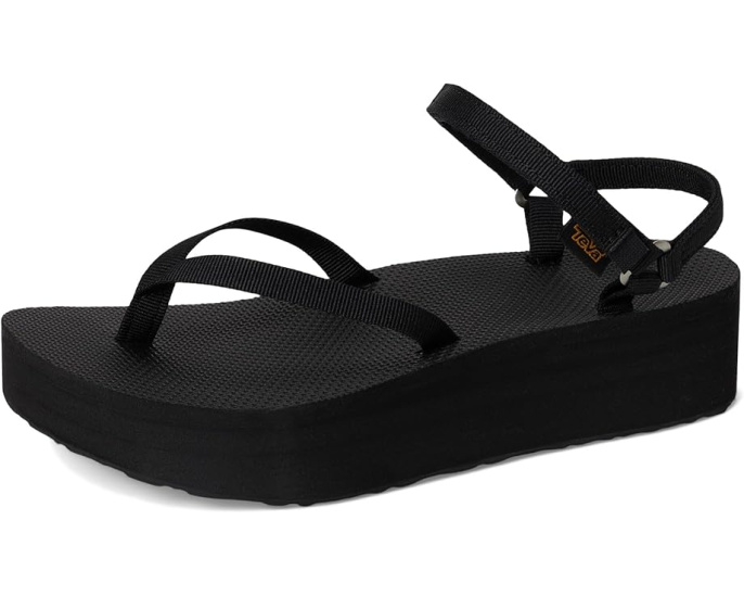 Сандалии Flatform Sandal Slim от Teva на платформе с ремешками и липучкой