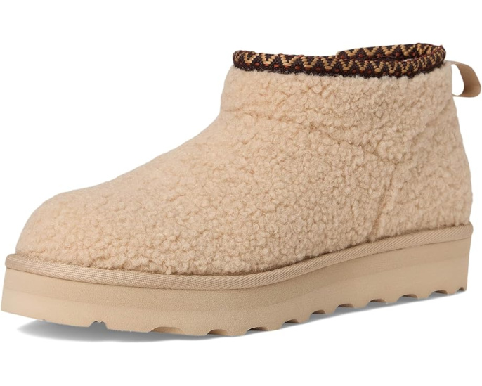 Зимние угги Bearpaw Snuggle Daphne Deco с платформой и шерстяной подкладкой