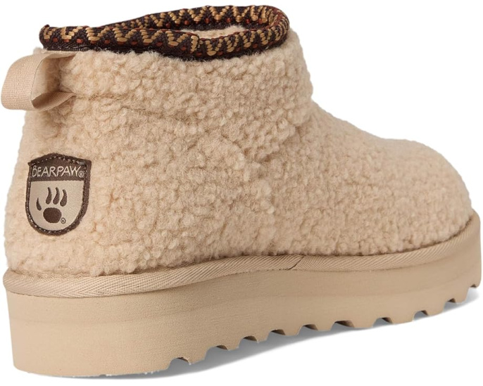 Зимние угги Bearpaw Snuggle Daphne Deco с платформой и шерстяной подкладкой