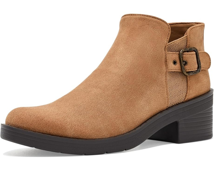 LifeStride Oasis Zip Short Boots удобные женские ботинки на низком ходу