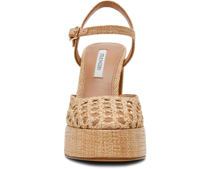 Босоножки Steve Madden Lexie на платформе с плетеным верхом из рафии