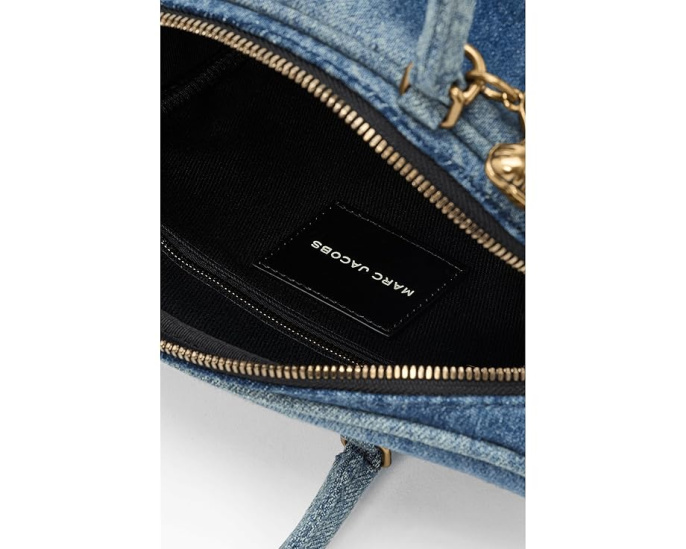 Сумка The Denim Small Wave от Marc Jacobs с волнообразным декором