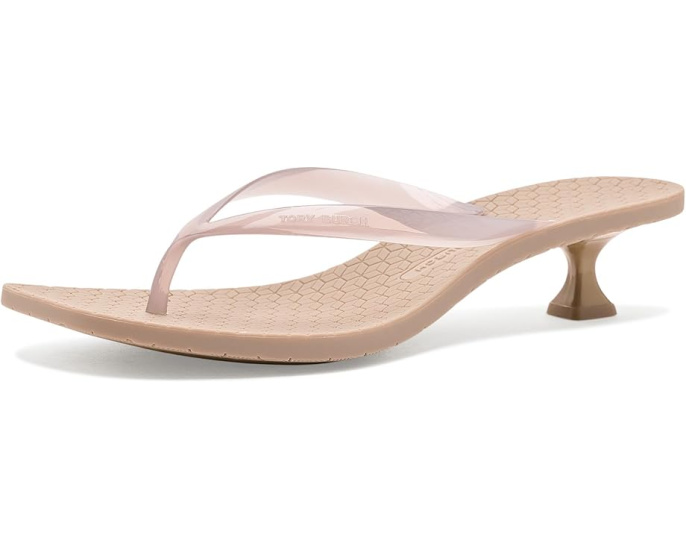 Шлепанцы на каблуке Jelly Heels 40мм от Tory Burch