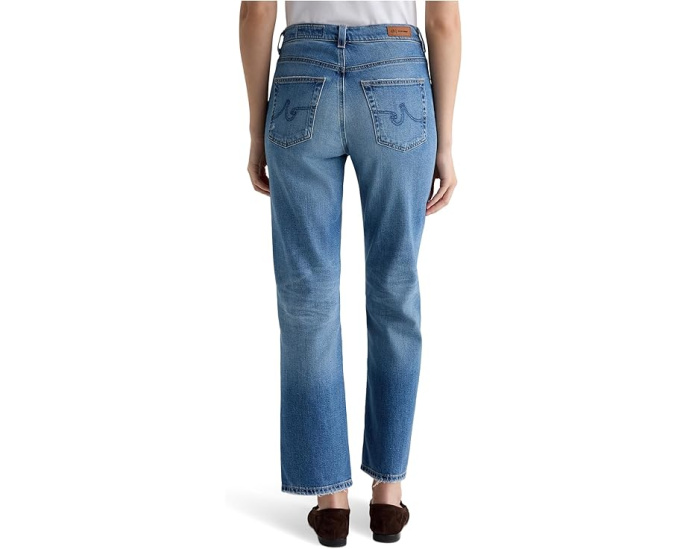 Джинсы AG Jeans Brinley средней посадки прямые 16 Years Soaring