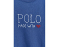 Флисовая толстовка с логотипом Polo Ralph Lauren для детей