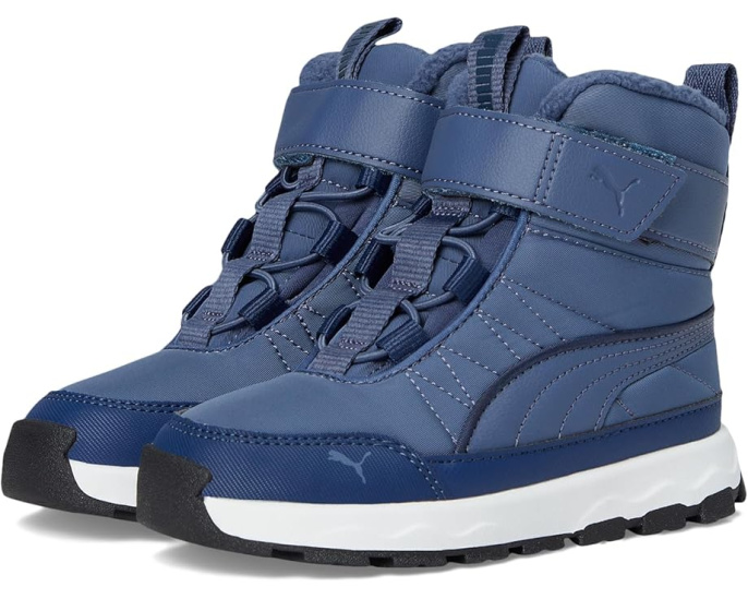 Детские кроссовки Puma Evolve Boot с альтернативной застежкой и текстильным верхом