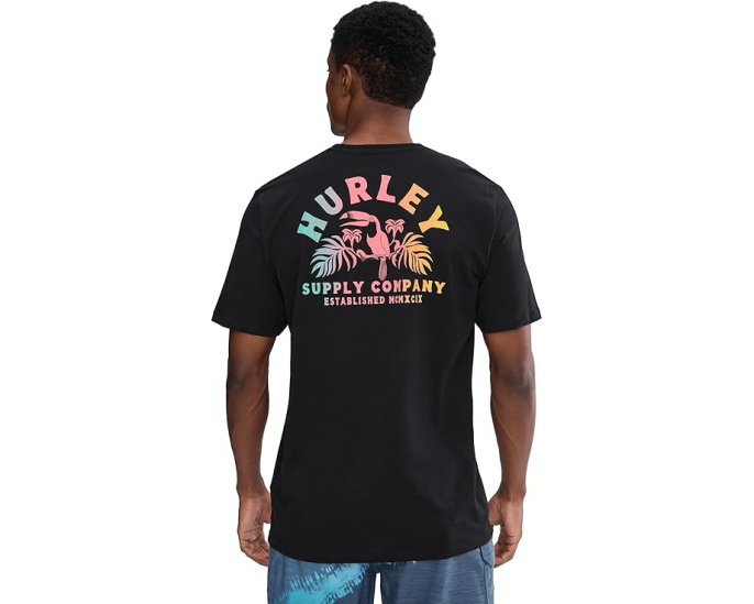 Футболка Birds Of Paradise Hurley с коротким рукавом