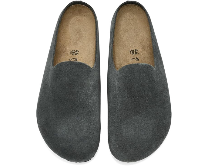 Сандалии Birkenstock Amsterdam Wrapped Clog замшевые