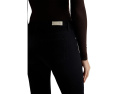 Джинсы AG Jeans Angel Low Rise Bootcut в цвете Super Black