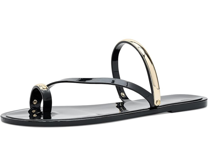 Сандалии Nine West Seashell на плоской подошве с перемычкой на пальце
