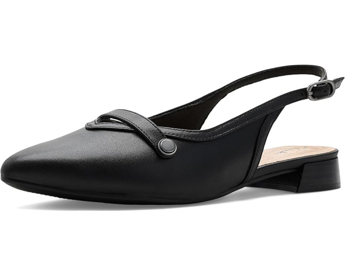 Туфли-слингбэки Clarks Natalyn Sling с острым носком и устойчивым каблуком