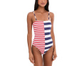 Купальник Amber One Piece Beach Riot с принтом вишни