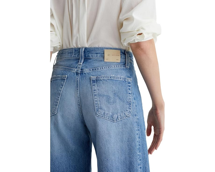 Шорты AG Jeans Hattie с высокой посадкой и бочкообразным кроем