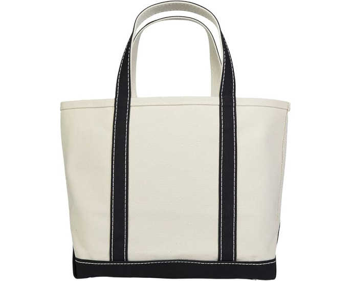L.L.Bean сумка Boat and Tote Medium с черной отделкой