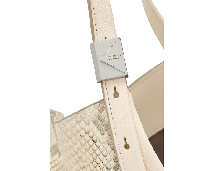 Сумка-тоут Kate Spade New York Deco Snake Embossed Leather Tulip