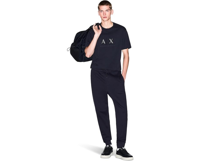 Футболка Armani Exchange с тональным логотипом Box