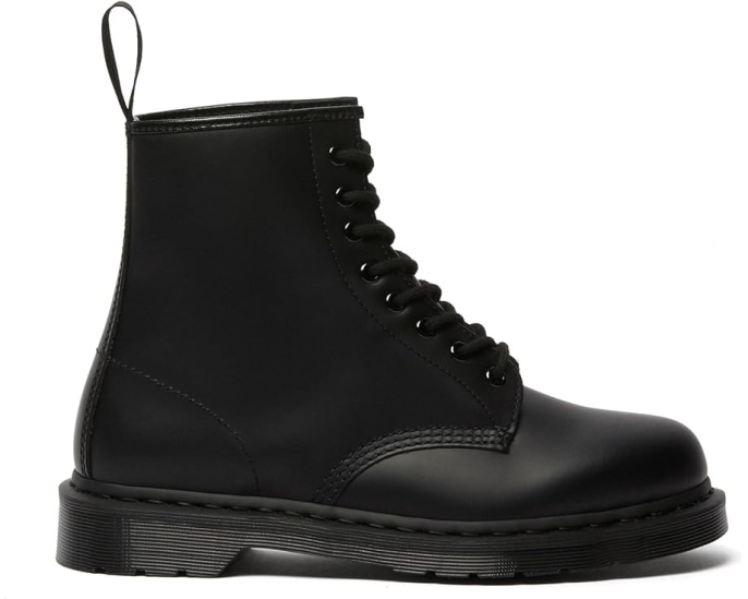 Ботинки Dr. Martens 1460 Mono с гладкой кожей и классической колодкой