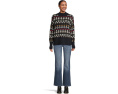 Свитер Barbour Larisa с рисунком fair isle и заниженными плечами