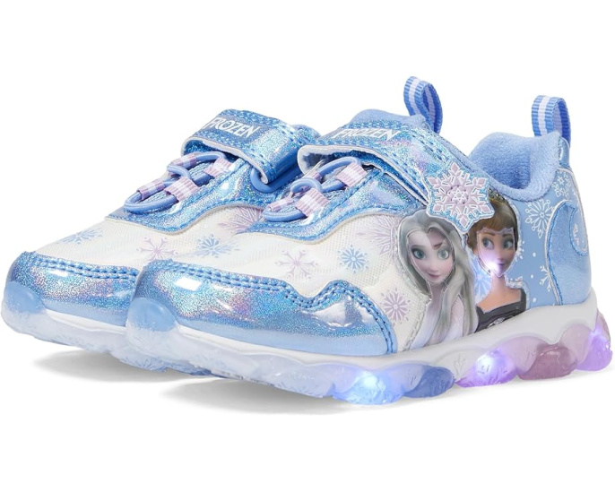 Светящиеся детские кроссовки Josmo Frozen с липучкой