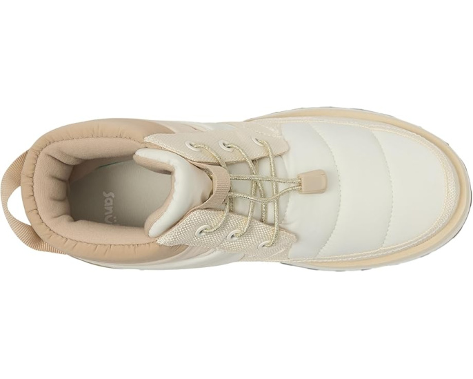 Кроссовки Sanuk Puffy Chiller Mid 2 Glam на шнурках с эластичными петлями