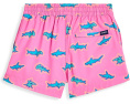 Плавательные шорты Chubbies Kids The Lil Pink Apex Swimmer с принтом