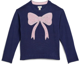 Свитер Hatley Pink Bow Sequin с бантом и пайетками
