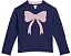 Свитер Hatley Pink Bow Sequin с бантом и пайетками