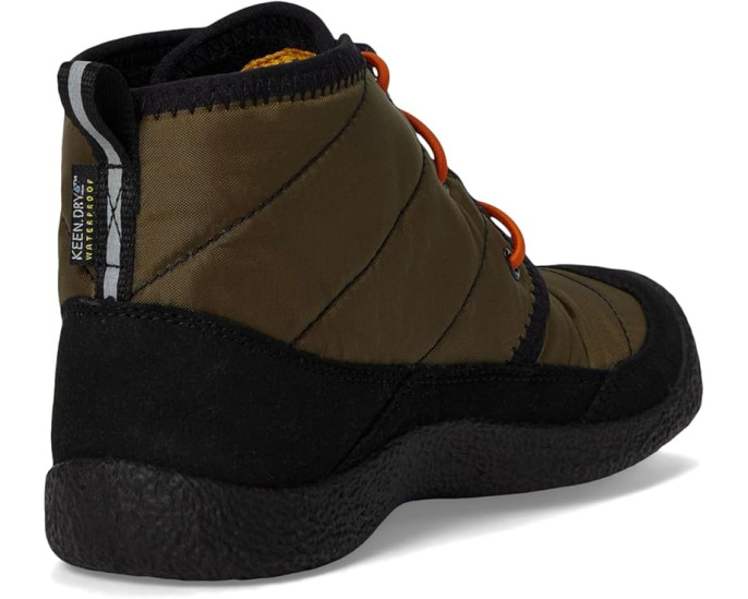 Детские утепленные водонепроницаемые ботинки чукка KEEN Howser 2 Quilted Mid Height