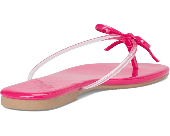 Сандалии Wish List Clear Patent V Leather от Seychelles с бантиком