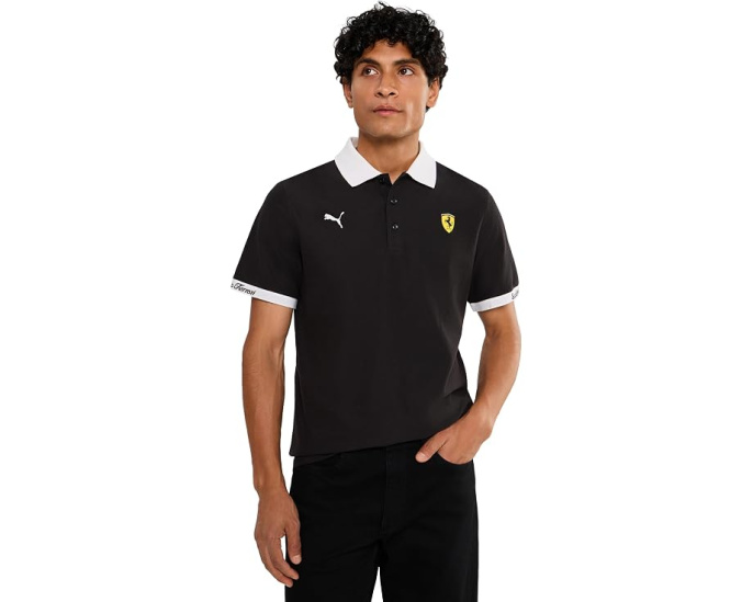 Поло Scuderia Ferrari Piquet Puma из хлопка