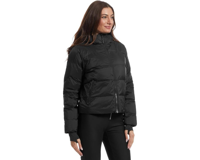 Пуховая куртка Obermeyer Slopeside Puffer с утеплителем 600 fill power и отстегивающейся юбкой