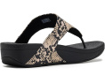 Сандалии с перемычкой Lulu Snake с змеиным принтом FitFlop