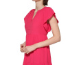 Платье миди Flutter Sleeve Gauze от Calvin Klein