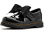 Детские туфли Dr. Martens Polley II Bow YS с бантом и застежкой на липучке