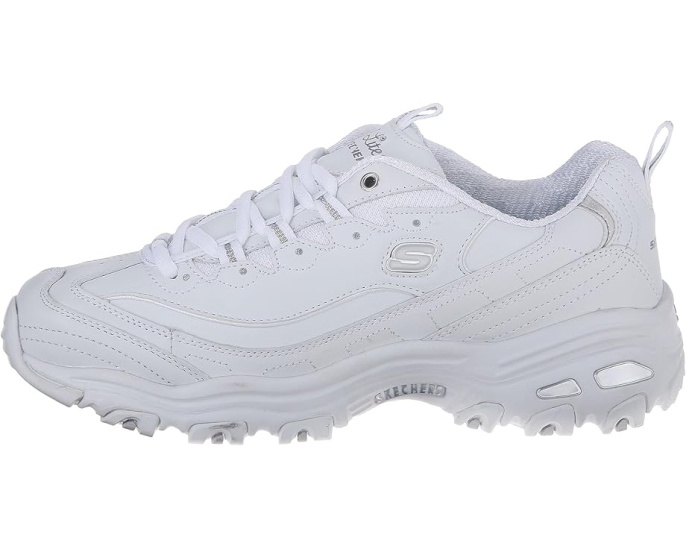 Кроссовки Skechers D'Lites Fresh Start из кожи на шнуровке