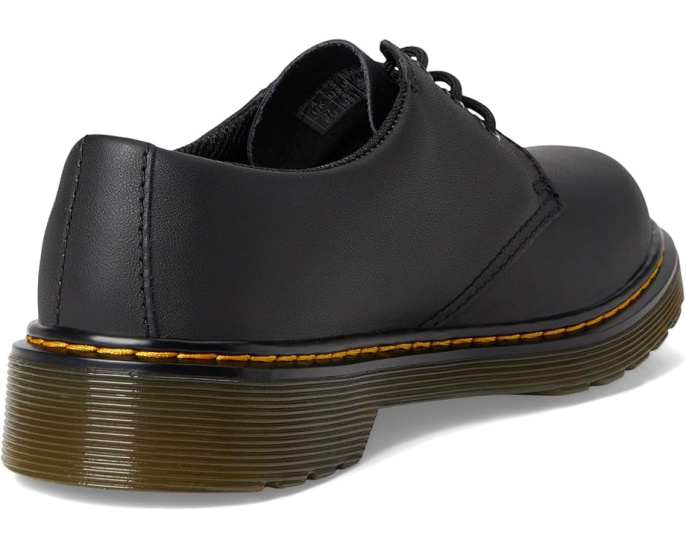 Оксфорды Dr. Martens 1461 для детей из цельнозерновой кожи