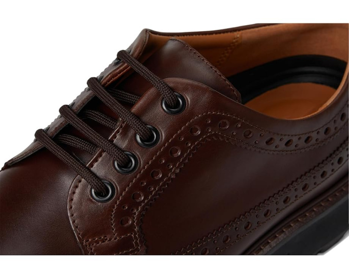 Оксфорды ECCO Oslo Wing Tip в стиле броги с резиновой подошвой