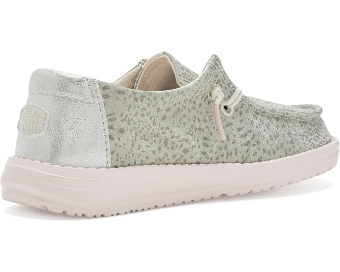 Hey Dude туфли Wendy Luxe Leopard для детей с леопардовым принтом