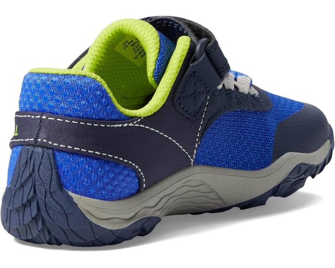 Детские треккинговые ботинки Merrell Trail Glove 7 A/C Blue Lime